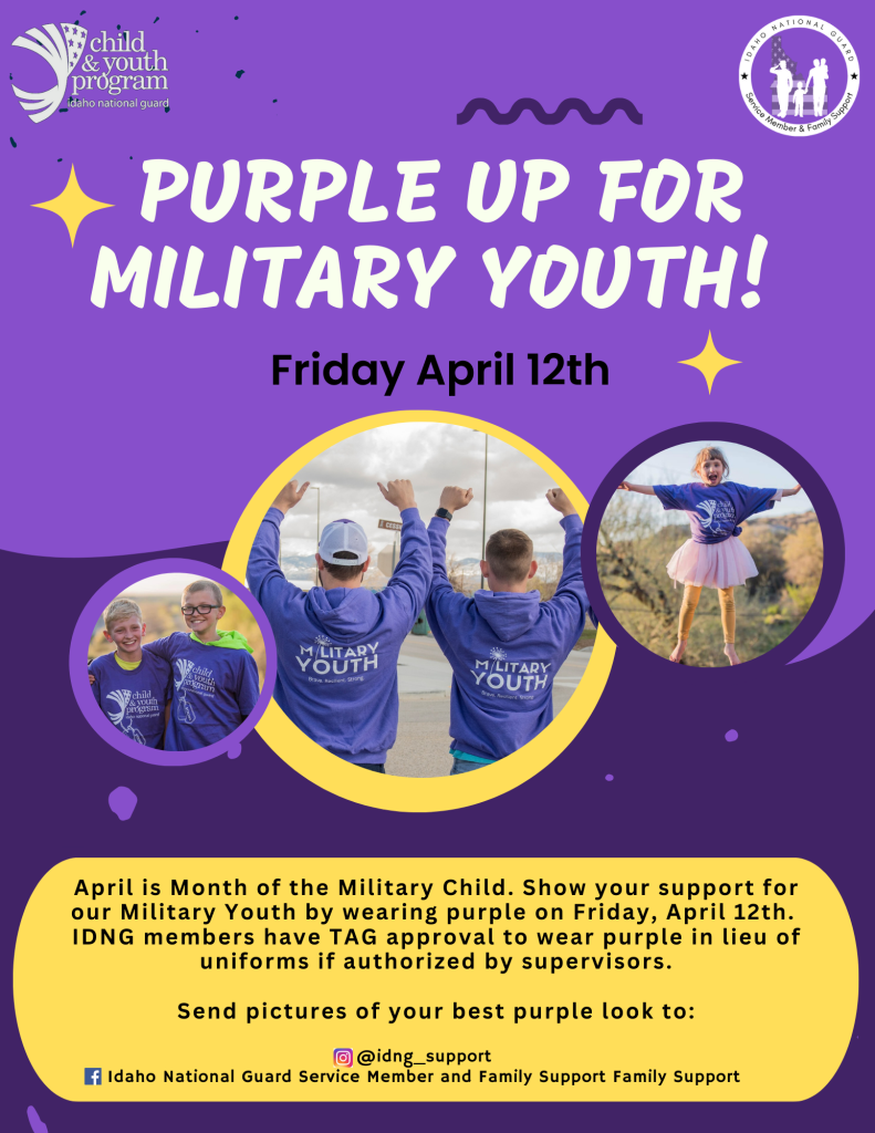 Purple Up for Military Youth | Military Division